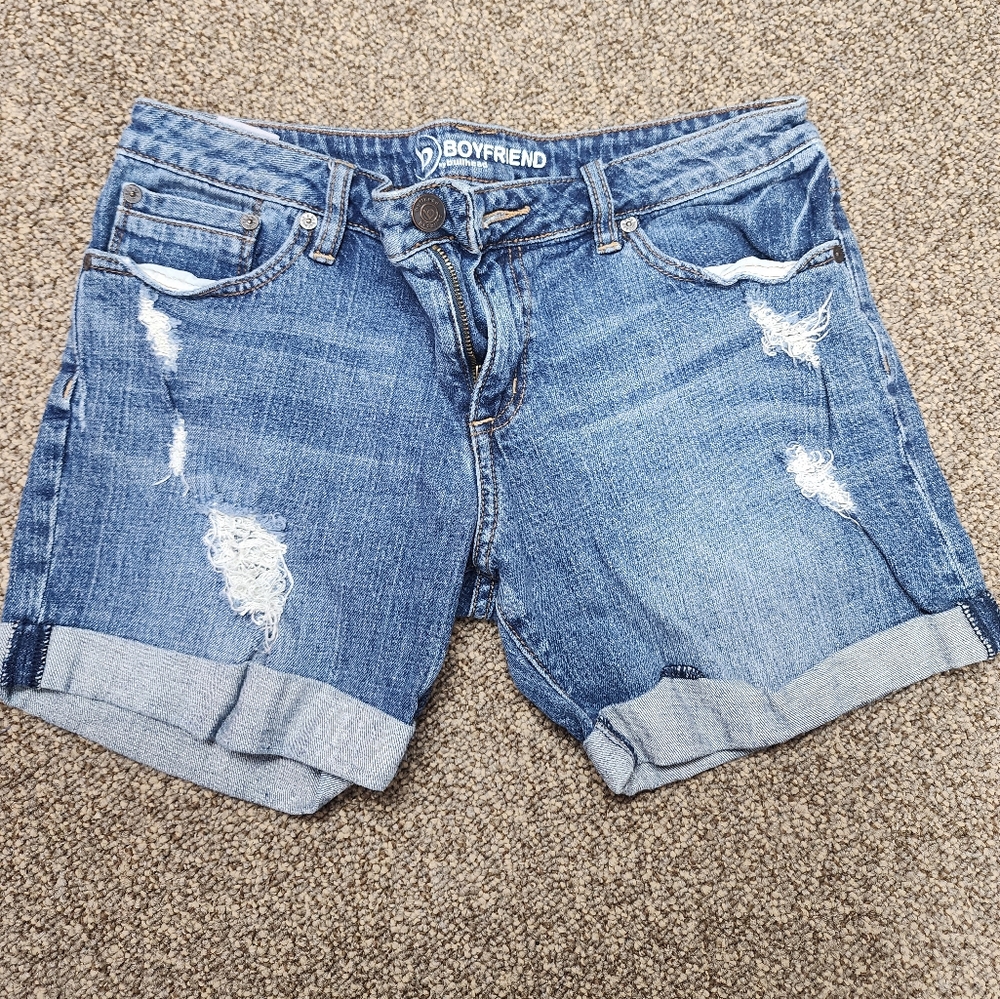 Bullhead Boyfriend Denim Shorts
